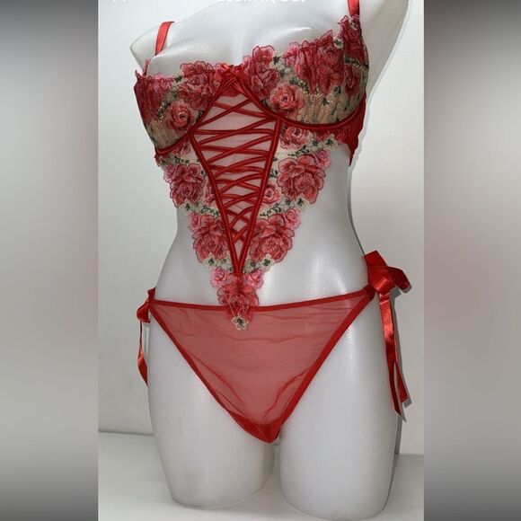 🔥Victoria Secret Teddy lingerie bodysuit Sz XL NWT - Picture 2 of 8